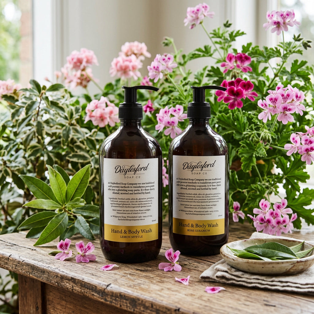 Rose Geranium Hand & Body Wash 500ml