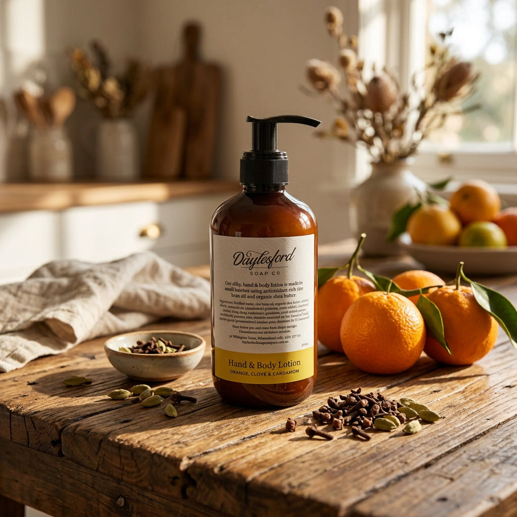 Orange Clove & Cardamom Hand & Body Lotion 250ml