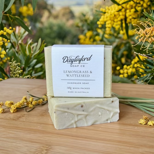 Lemongrass and Wattleseed Soap | Handmade Natural Australian Soap